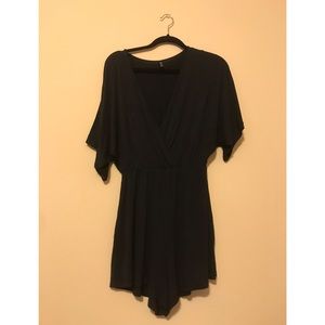 Black Stradivarius Romper